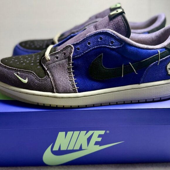 Air Jordan 1 Retro Low OG x Zion Williamson Voodoo IH2309-500 Men’s Size 12 - Picture 5 of 12